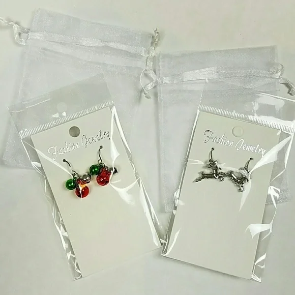 New Christmas earrings - Picture 4 of 5